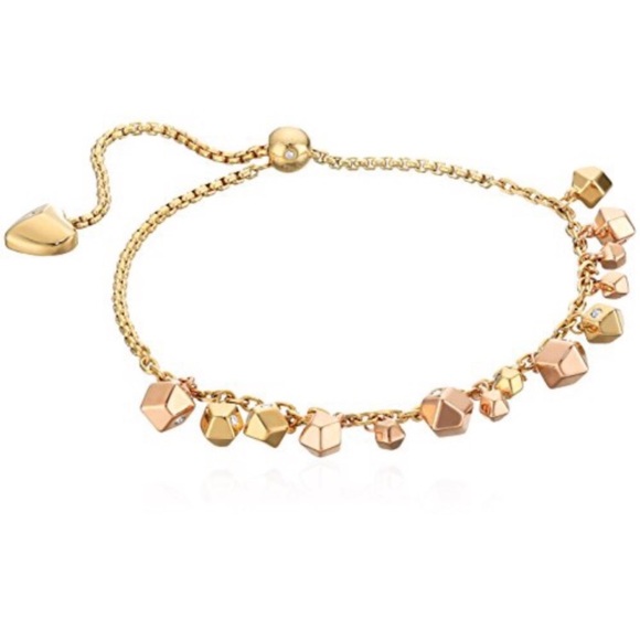 Michael Kors Jewelry - Authentic MK two tone nugget drawstring bracelet